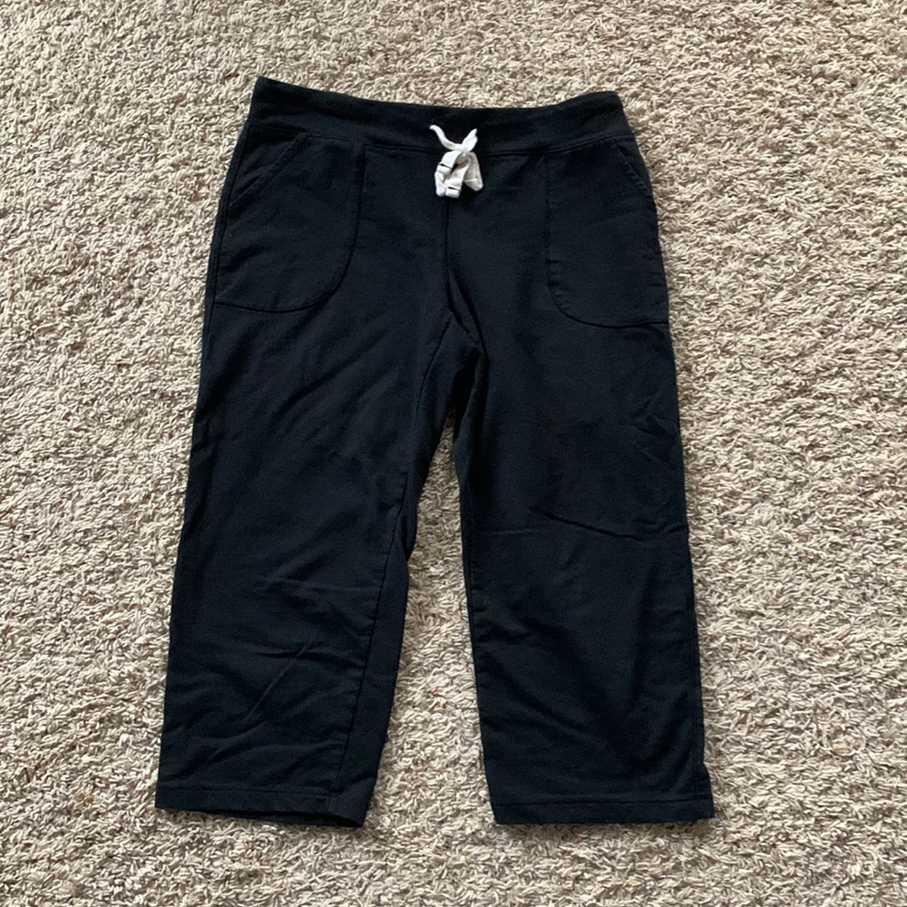 Eddie Bauer cozy capris